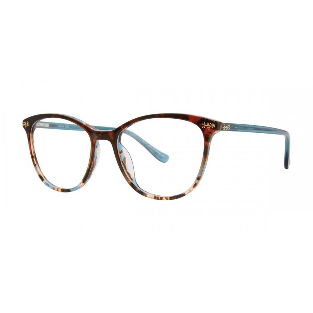 Kensie Kiki Brown Turquoise Unisex Eyeglasses Brown Turquoise/51-16-132