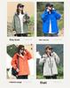 2025 New Men's and Women's Hooded Hard Shell Mountaineering Jacket - Spring/Autumn, Waterproof, Casual Style