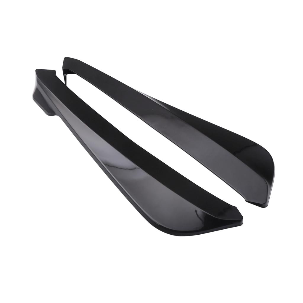 Rear Bumper Lip Splitter   Car Side  Fins Body Lip Spoiler Chin Skirt Protector, Black