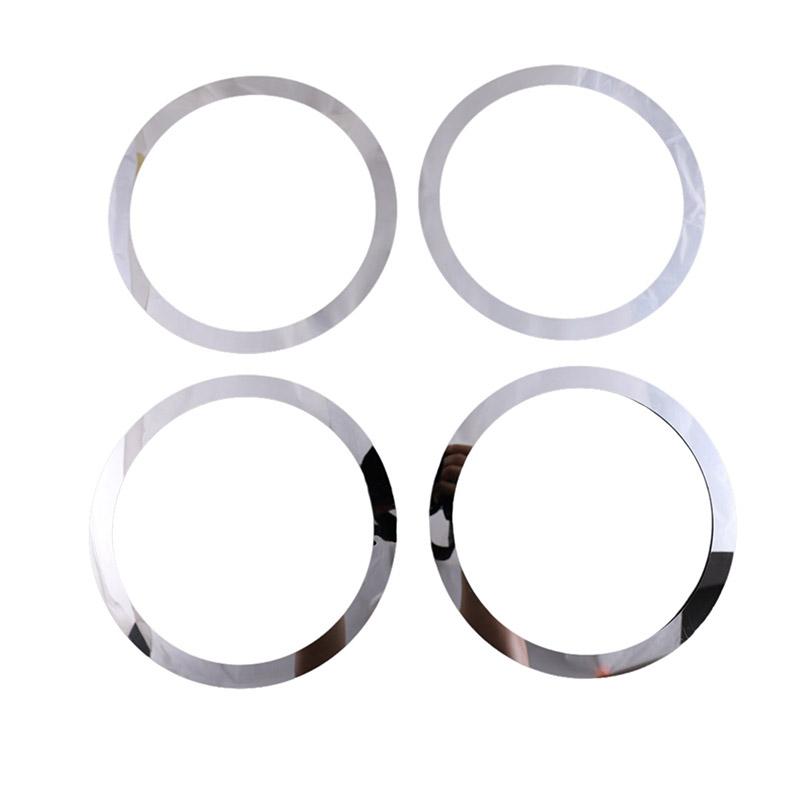 

Aluminum Alloy Silver For SEAT Leon MK2 2008-2012 Car Styling Door Speaker Ring Trim Sticker Car Accessories серебряный