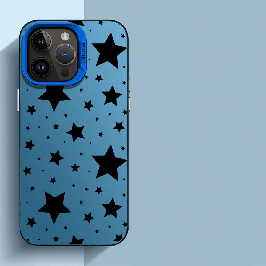 Five Pointed Star Phone Case for Realme 8i 8 4G 9i 10 4G 10 11 Pro 12 5G C15 C20 C21 C21Y C31 C33 C35 C53 C55 Capa Cover