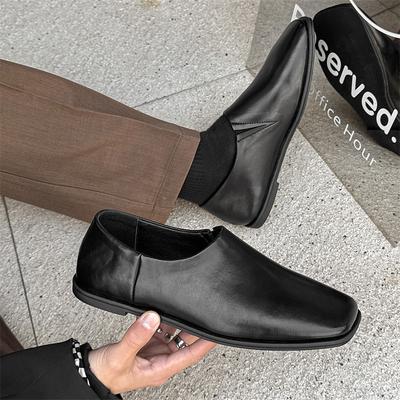 Módna Luxusná Značka Pánske Mokasíny 2025 Nové Pánske Topánky Pravá Koža Pánske Ležérne Topánky Mokasíny Priedušné Nazúvacie Čierne Topánky na Šoférovanie