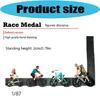 1/87 Scale Realistic Cycling Scene Model Miniature Cyclist Figurine for Model Building Set and Railway Landscape Decors