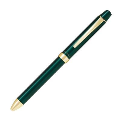 Pilot Multifunktions-Schreibgerät Ridge 3-Farben Kugelschreiber Schaft Dunkelgrün 3+1 0,7mm Schwarz/Rot/Blau+0,5mm BTHRT5SR-DG
