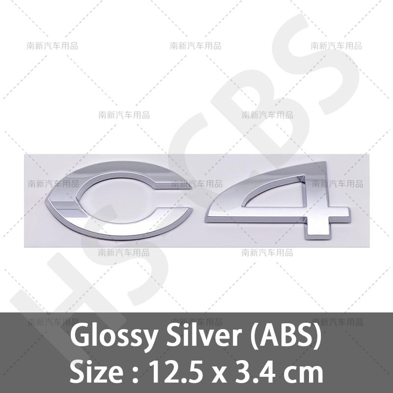 ABS C2 C4 C5 Heckklappen Emblem Logo Plakette Für Citroen C2 C4 C5 Auto Styling Heckklappen Aufkleber Emblem Heckklappen Aufkleber Zubehör ait256