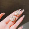 Korean Temperament Niche Design Pearl Earrings Women's Autumn and Winter Earrings High-end Stud Earrings New Trendy