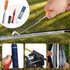 Golf Club Grip Repair Kit Golf Club Grip Removal Repair Tool Set for Regripping Golf Club Grips Rubber Clamp and Hook Blade