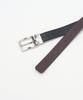 [agnes B.] Reversible Leather Belt CU01 CEINTURE Men's 80 Black