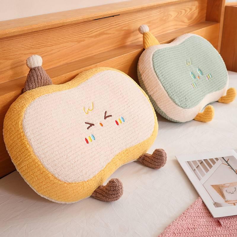 Cozy And Plush Dopamine Series Hat Doll Memory Foam Pillow Ideal For Office Relaxation