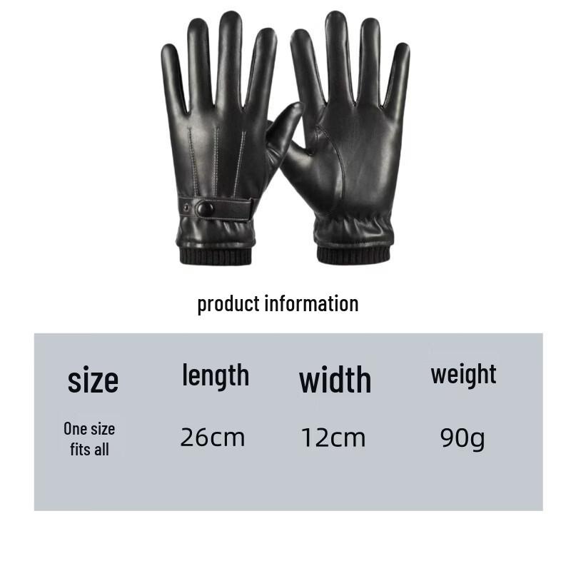 Zhugu Winter Thermal Windproof Touchscreen Gloves