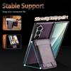 2-in-1 Detachable Leather Wallet Case For Samsung Galaxy Z Fold 7 6 5 4 with Stand Spring Hinge All-inclusive Protector Cover