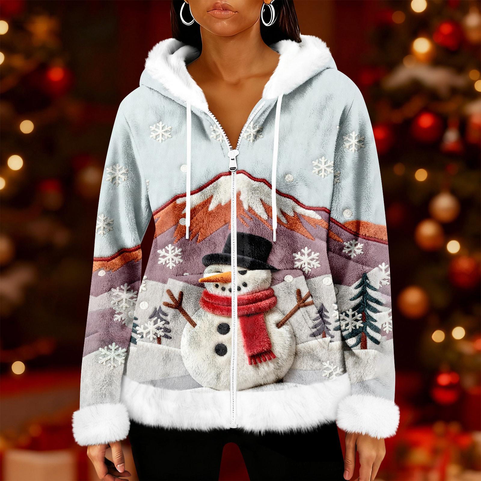 

Женский повседневный модный кардиган с капюшоном на молнии из флиса с длинными рукавами XXL