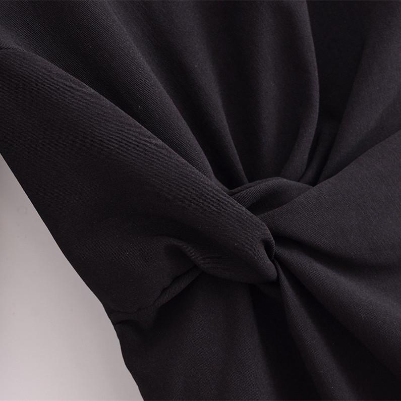 2025 Spring Women's One-Shoulder Slim Fit Midi Dress