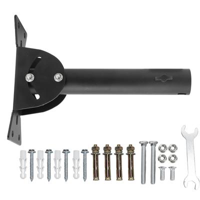 Antenna Mount Pole Stainless Steel Adjustable Outside TV Antenna Mounting Pole Bracket for Wall Eave Roof