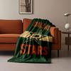 Dallas Stars Hockey Logo Blanket print blanket soft and cozy perfect for the living room bed sofa or a nap,gift