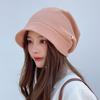 Women's Korean-Style Versatile Warm Octagonal Hat for Autumn & Winter