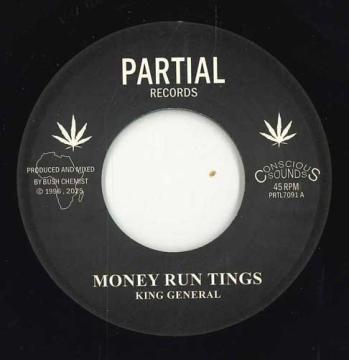 

7inch Record KING GENERAL Money Run Tings Version Dubplat PRTL7091 Partial UK 2025 UK Reggae Ska Dub