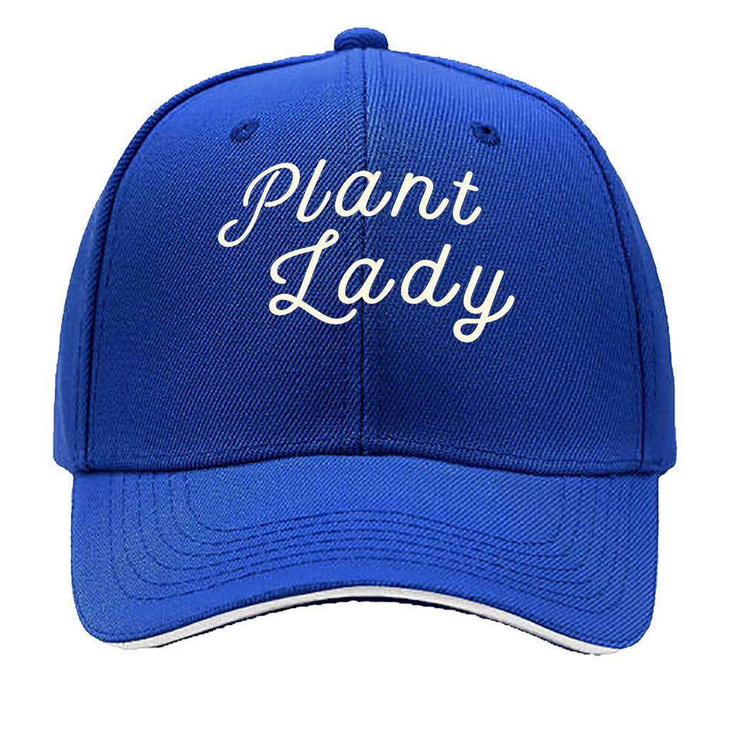 PLANT LADY Vintage Soft Breathable Adjustable Dad Hat Suitable for Women and Unisex Gardening Outdo Sandwich Baseball Cap
