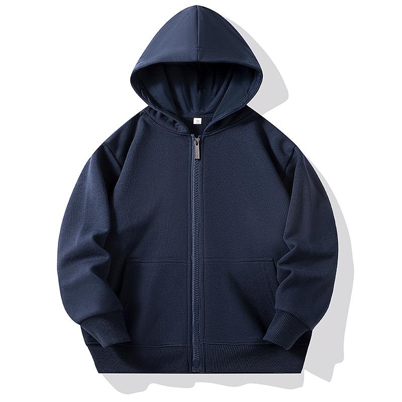 Children's Zipper Hoodie Jacket - Boys & Girls Casual Sports Top for Spring and Autumn