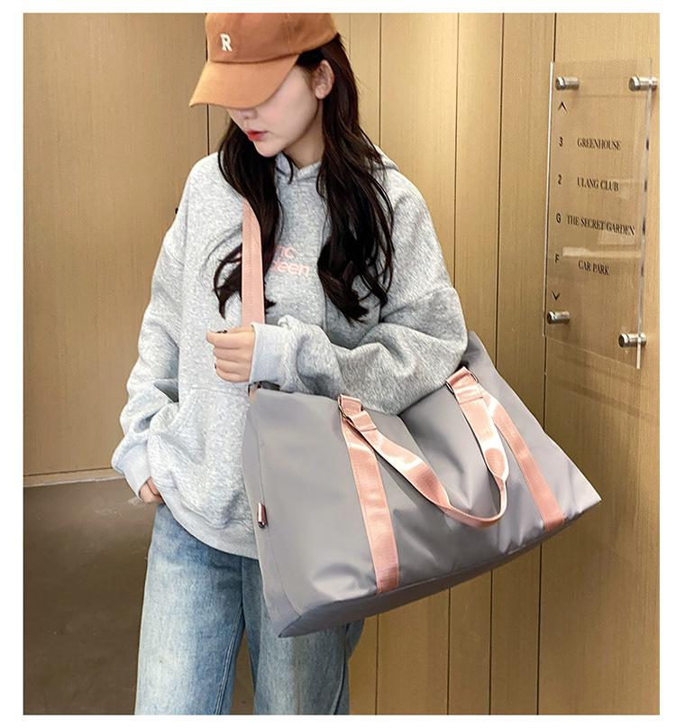 Large Capacity Gym Bag with Dry/Wet Separation for Travel and Sports