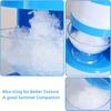 Hand Crank Ice Shaver Machine - Snow Cone Crusher & Slushy Maker with Durable ABS Construction for Summer Parties And Home Use