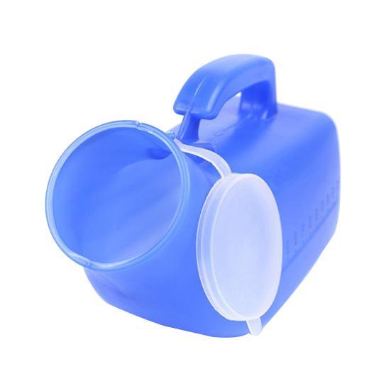 1200 ML Male Urinal with Cap Reusable Plastic Urinal Pot Men Urinal Accessories