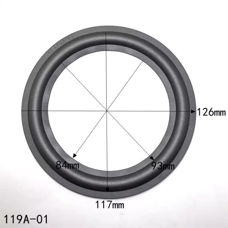 Rubber Edge Speaker Repair Rings - 1.5 To 12 Inch Range