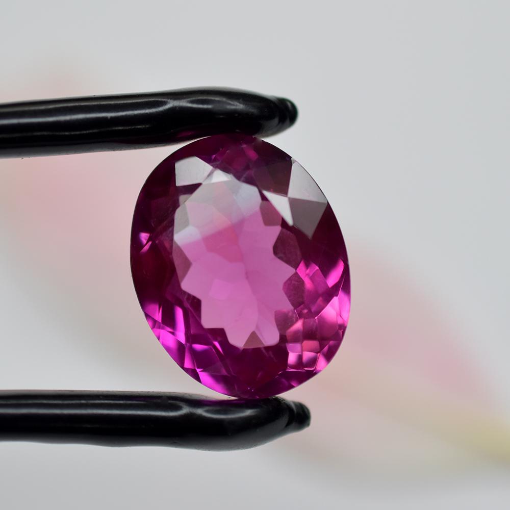 Natural Sapphire Loose Gemstone Bi-Color 33.65 Ct Oval Cut Flawless September Birthday Birthstone