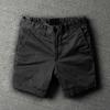 Taschen Reißverschluss Gerader Schnitt Mittlere Taille Herrenshorts Einfarbige Herren Sporthosen Streetwear