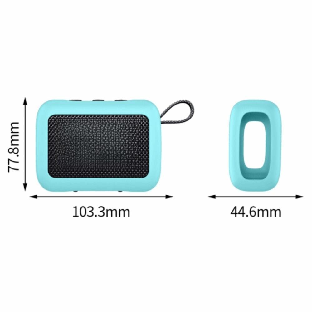 Shockproof Speaker Case Silicone Speaker Sleeve Soft Cover Shell for JBL GO5 Speaker Accessories
