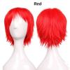 S-noilite Synthetic Short Wig Blue Brown Black Women Men Cosplay Costume Party Head Wigs Hair