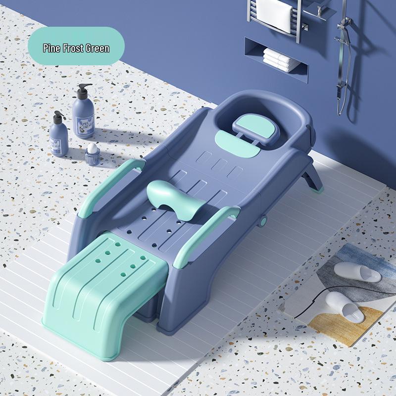 Foldable Shampoo Recliner for Pregnant Women, Kids, and Adults