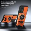 Suitable for Samsung S25FE Shunjia sliding window protective phone case S26 Ultra ring stand anti-drop protective cover