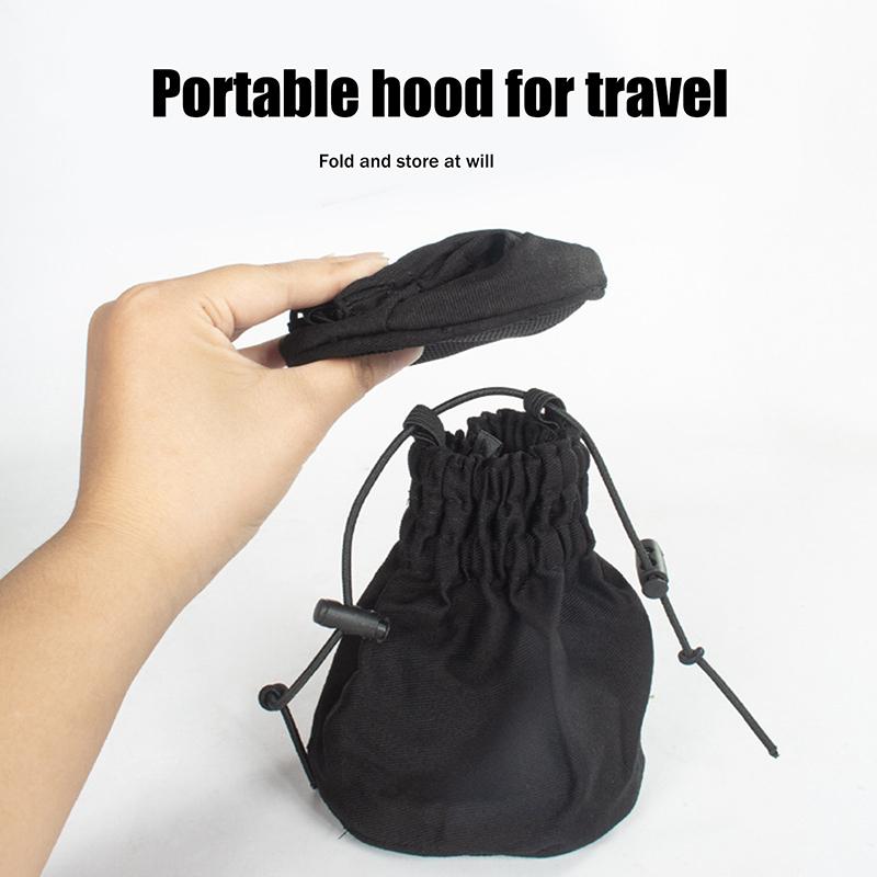 Universal Travel Hair Dryer Diffuser Storage Bag Organizer Cloth Curl Hairdryer Diffuser Cover Sleeve Hair Styling Blower Parts