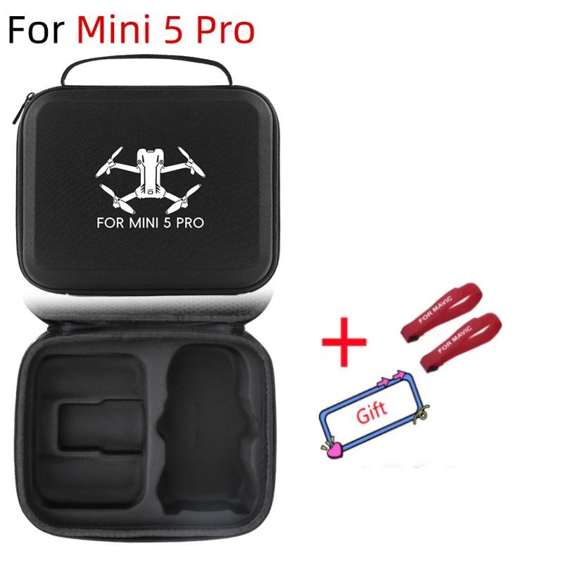 

Hard EVA Drone Bag For DJI Mini5 Pro RC-N3 Carrying Case Storage Box Remote Controller Drone Body Battery Accessories Handbag чорний