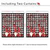 Custom Christmas Gnome Blackout Curtains: High Precision, Sun Protection, Thickened Polyester