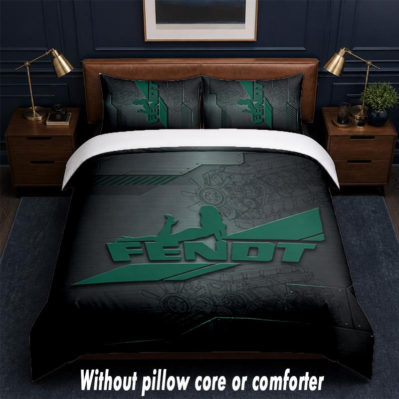 Set Biancheria da Letto Design Fendt 1 Copripiumino + 2 Federe Morbido Traspirante Biancheria da Letto per la Casa