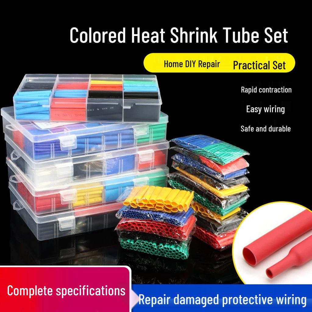 Waterproof Heat Shrink Tubing Kit for DIY Electrical Wiring & Cable Protection