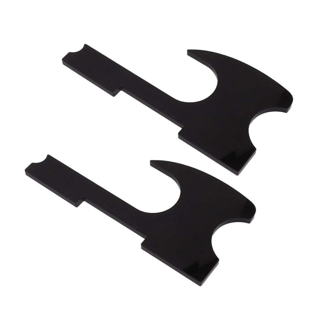 2PCS   Stand Wall Mount Holder Acrylic Easy Installation Wand Stand for Wand Cosplay
