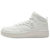 Lifestyle Series Fabric Synthetic Leather High-Top Skate Shoes Men Sneakers White 912348082-2