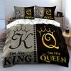 King and Queen Bedding Set Bedding Duvet Cover Set Duvet Cover Pillowcases (1 * Duvet Cover 2 * Pillowcases, without duvet insert)