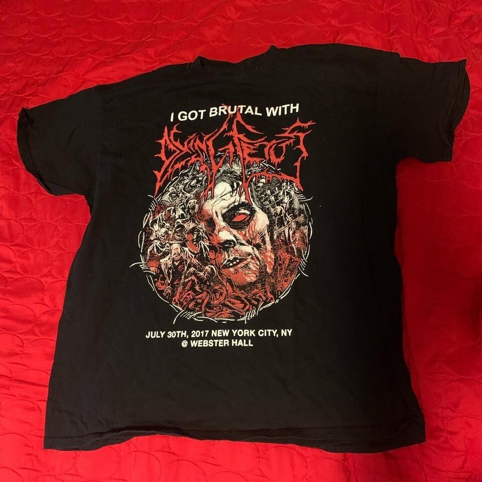 New Popular Dying Fetus Band Black T-Shirt Cotton Unisex S-5XL M