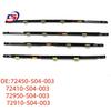 Honda Civic 1996 Door Window Glass Outer Water Deflector Sealing Strip 72410-S04-003