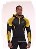 GYMSHARK Herren Schnelltrocknender Superhelden Hoodie Radsport T-Shirt