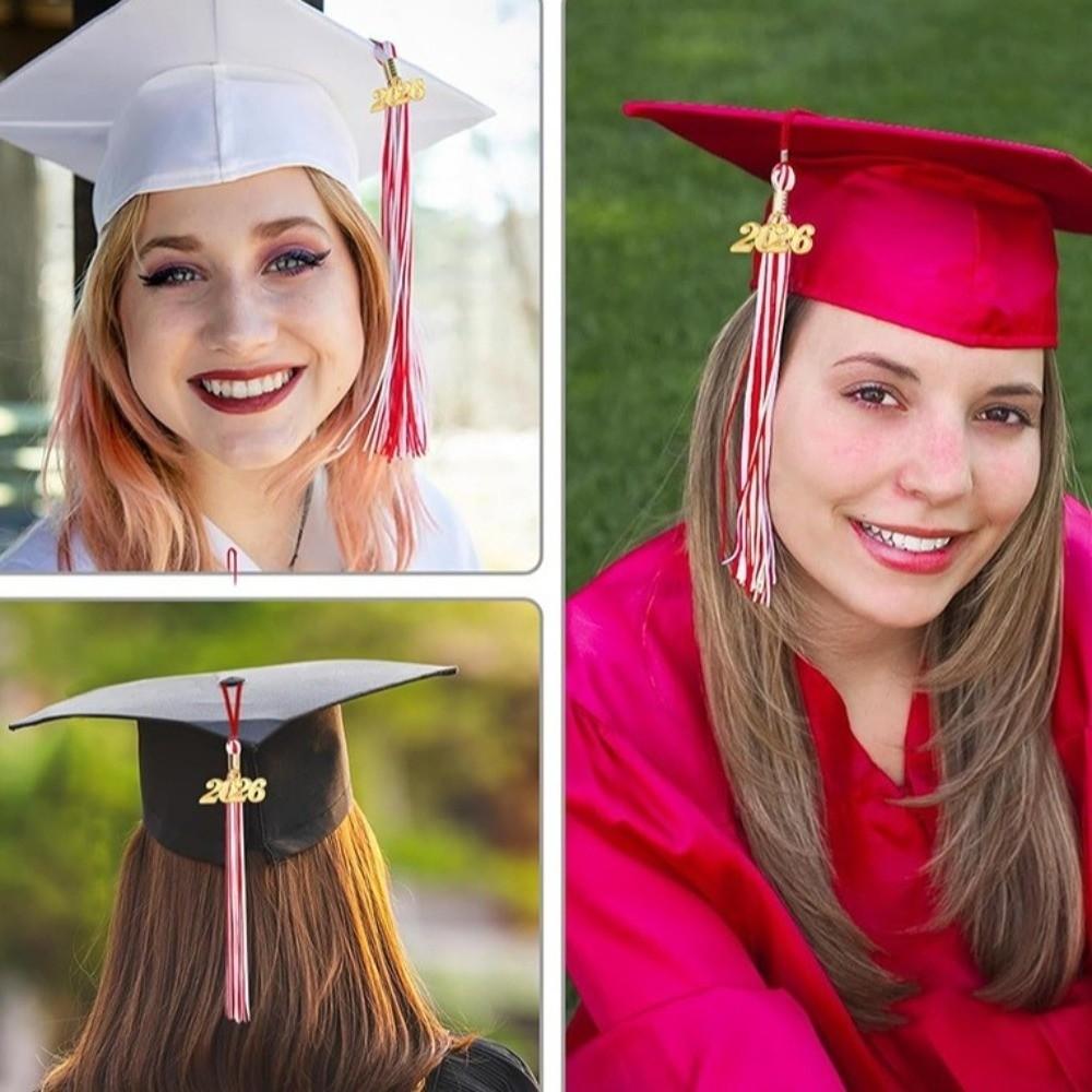 Multi-Color 2026 Pendant Golden Pendant Graduation Cap Decoration Graduation Tassel Academic Gowns