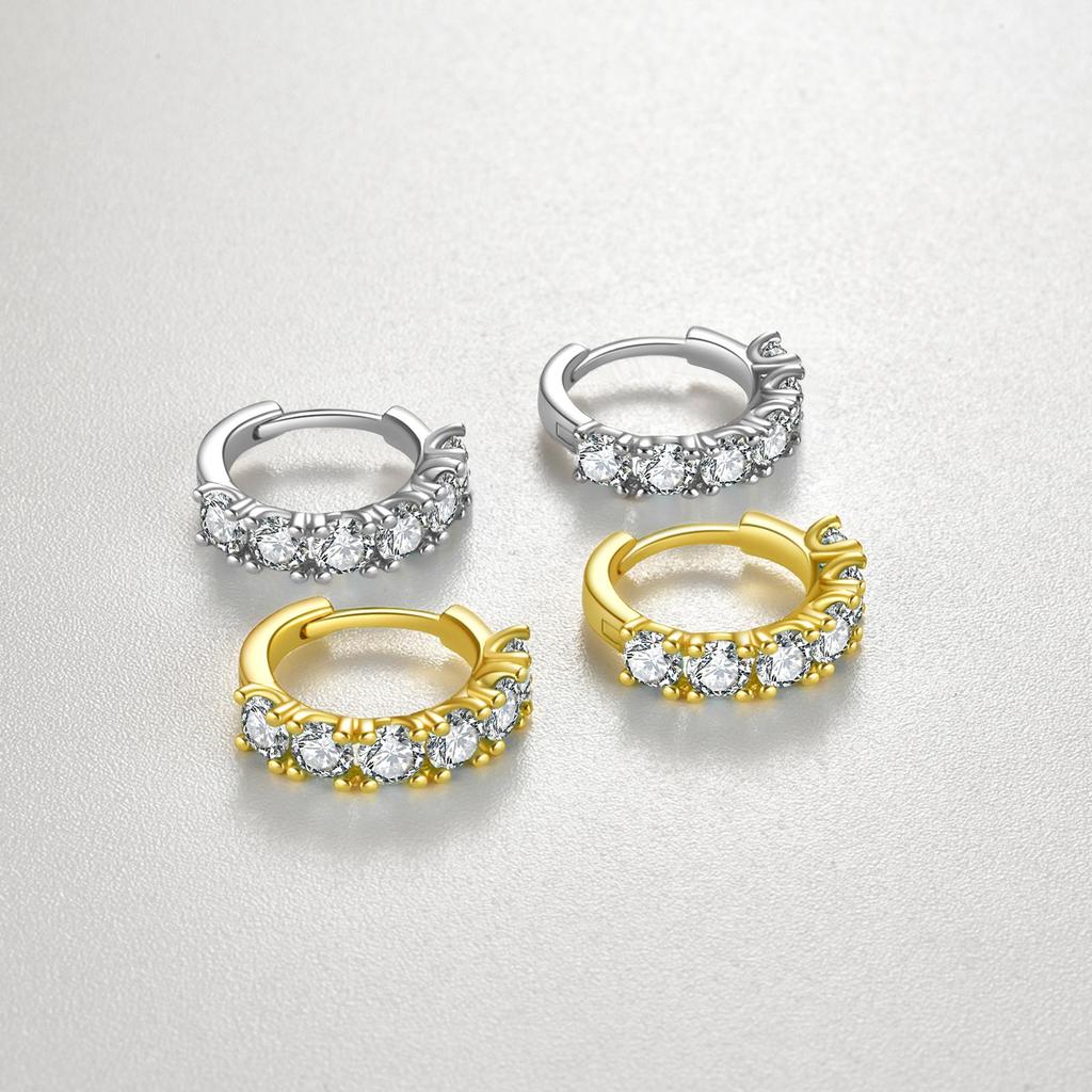 ANDYWEN 100% 925 Silver  Women Luxury Crystal  2023 Fine Jewelry