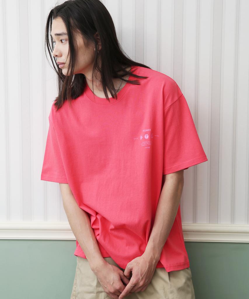 PEACE MAKER Pm Icon Tshirts (Coral)