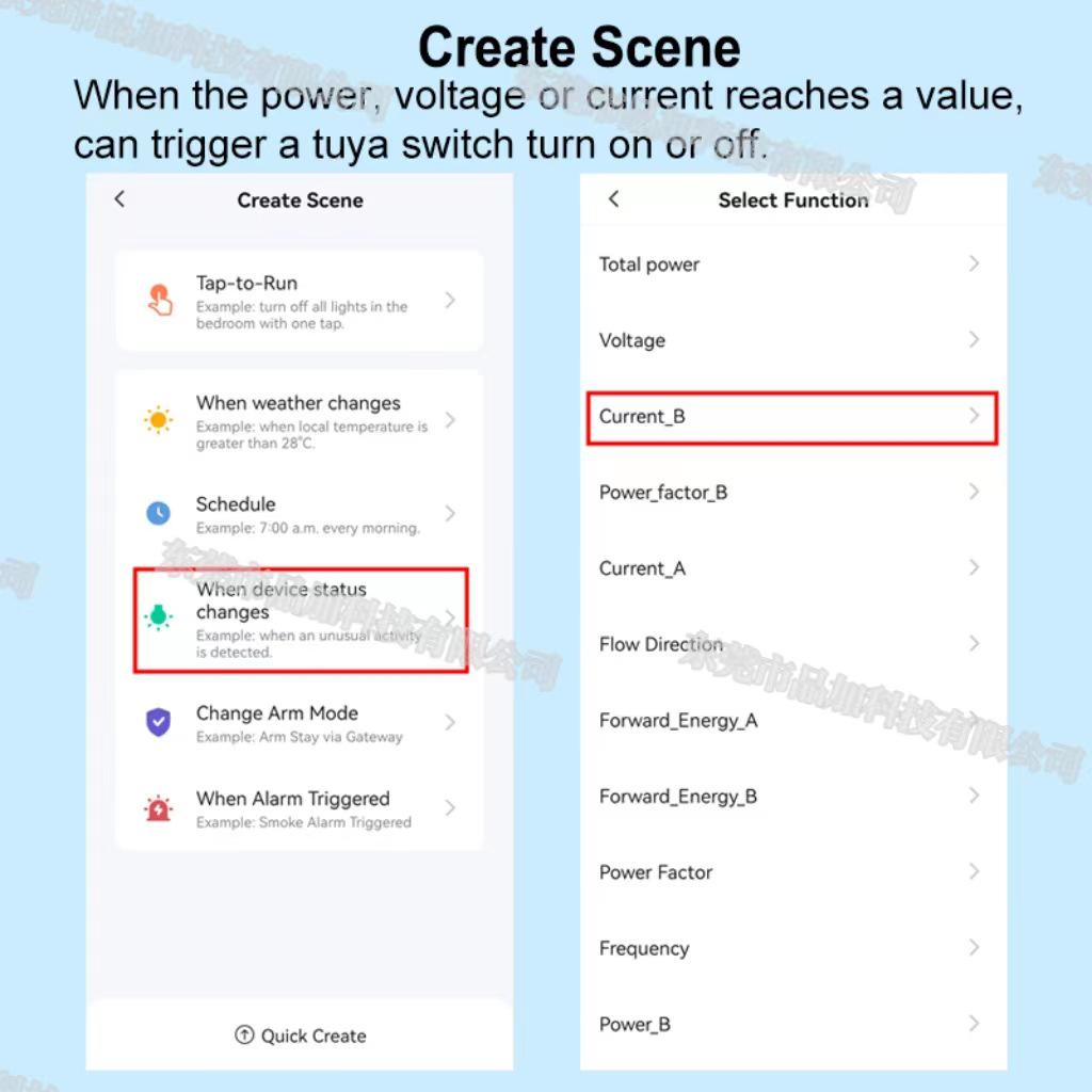 Tuya Smart Dual Channel Electricity Meter with WIFI/Zigbee & CT Transformer
