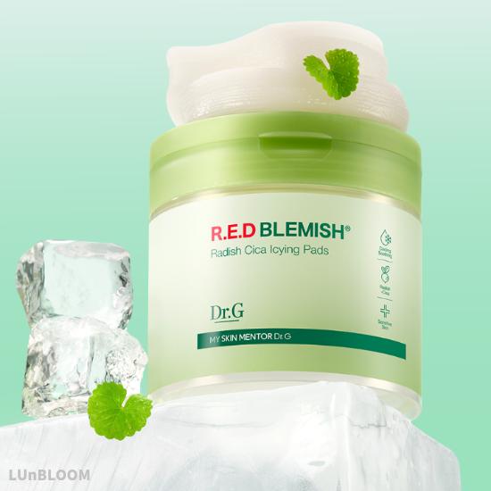 DR.G Red Blemish Turnip Cica Icing Pad 60 Sheets / 190ml