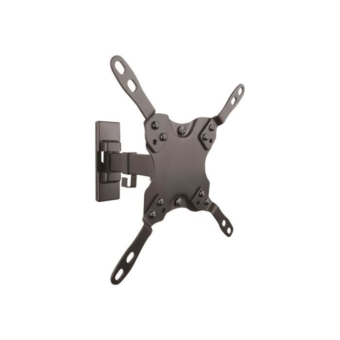 Support mural - eminent - ewent easyturn ew1521 - pour écran 13–42 pouces - acier/métal/plastique - noir